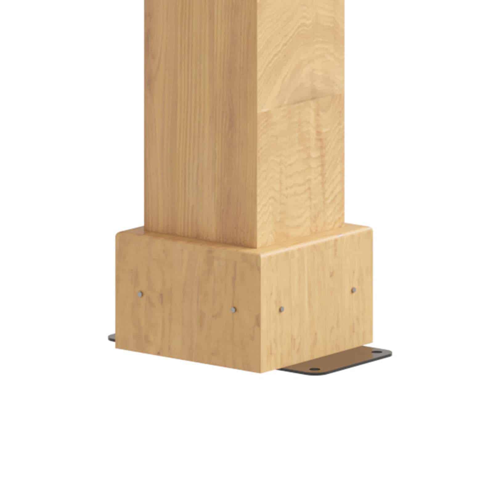 Gazebo de madeira 287x287x300 cm (8,76 m2) Denver Cenador de madera 287x287x300 cm (8,76 m2) Denver