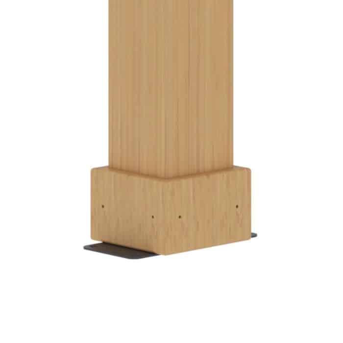 Cenador de madera 300x401x282 cm (12 m2) Fénix