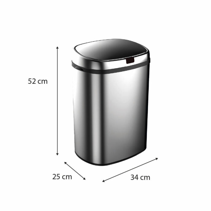 Cubo de basura apertura automática 34x25x52 cm CatterHouse  Futuro 30L