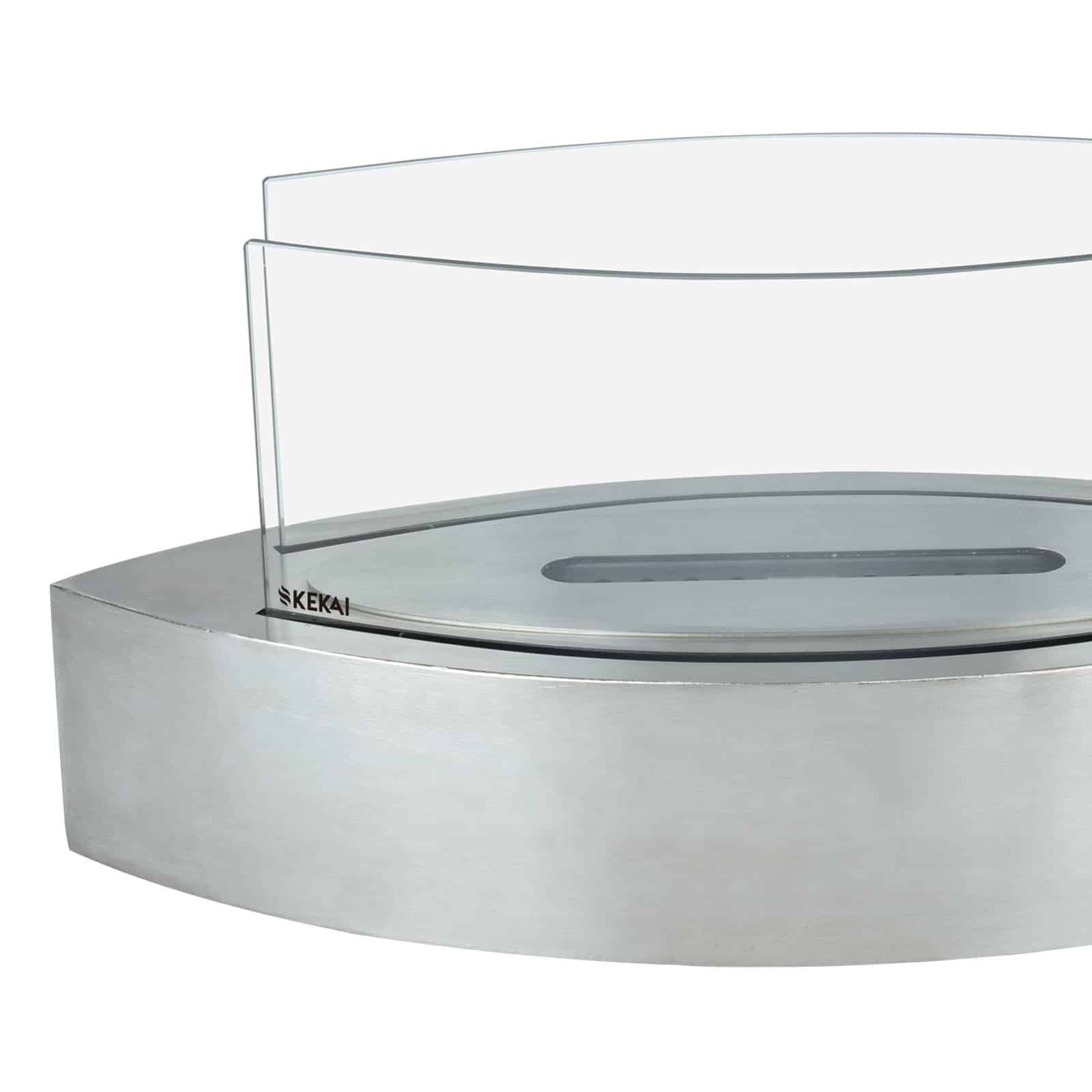 Lareira de mesa a bioetanol 50,8x20,3x23 cm KEKAI Fuji Chimenea bioetanol de mesa 50,8x20,3x23 cm KEKAI Fuji