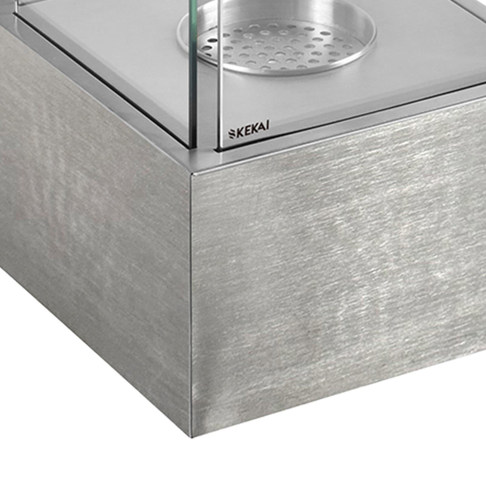 Lareira a bioetanol 25x25x65 cm KEKAI Kilimanjaro Chimenea bioetanol 25x25x65 cm KEKAI Kilimanjaro