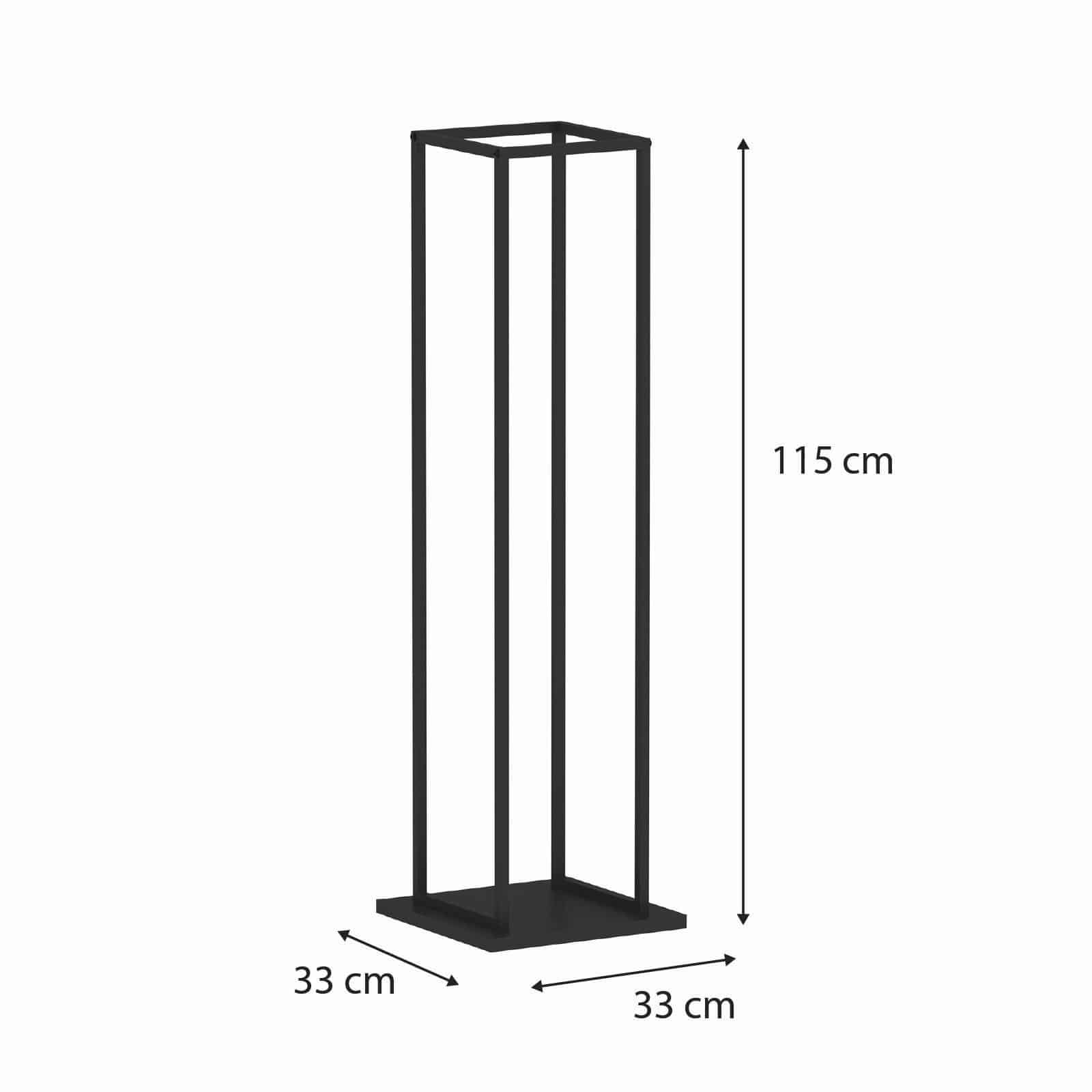 Lenheiro para exterior 33x33x115cm KEKAI Design Leñero exterior 33x33x115cm KEKAI Design