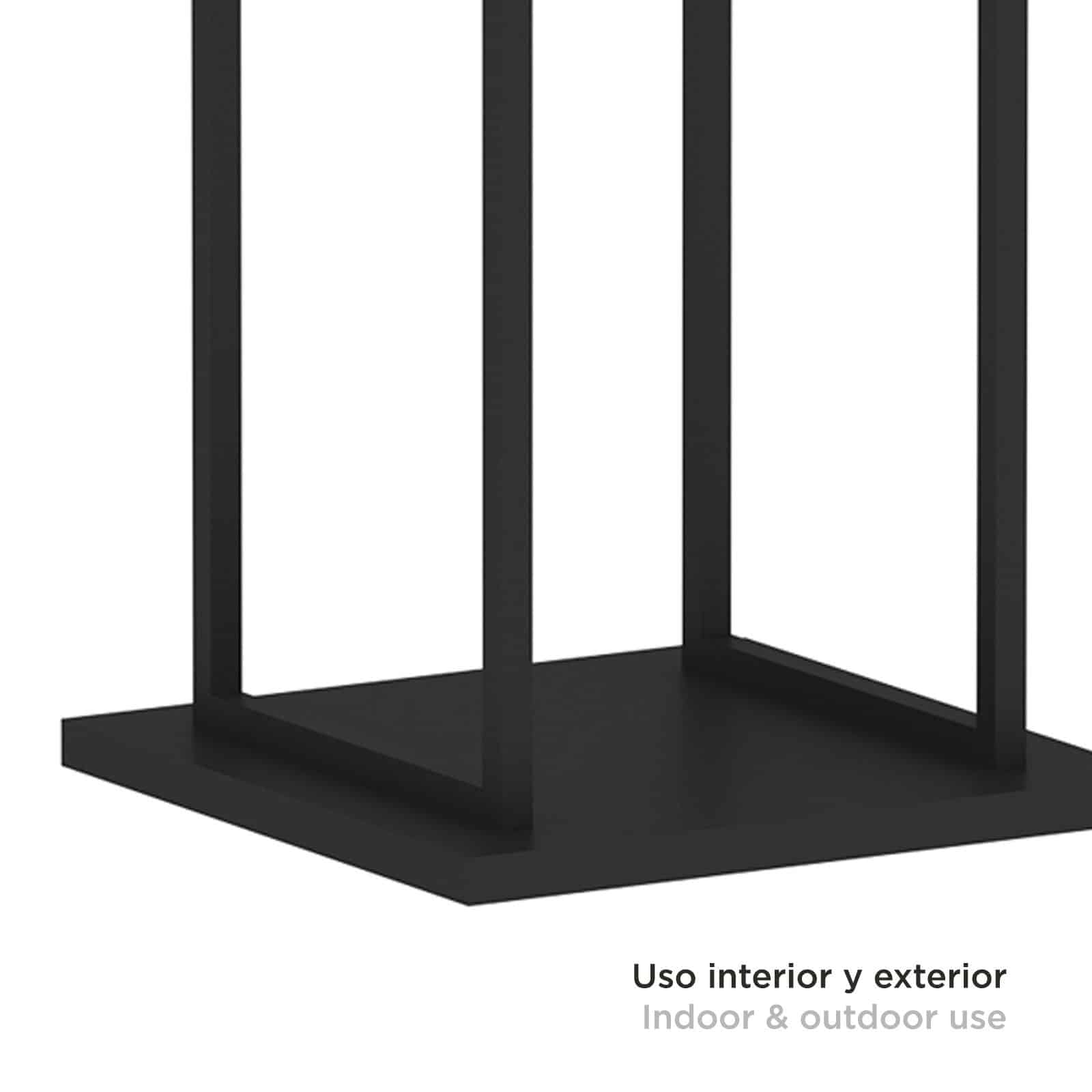 Lenheiro para exterior 33x33x115cm KEKAI Design Leñero exterior 33x33x115cm KEKAI Design