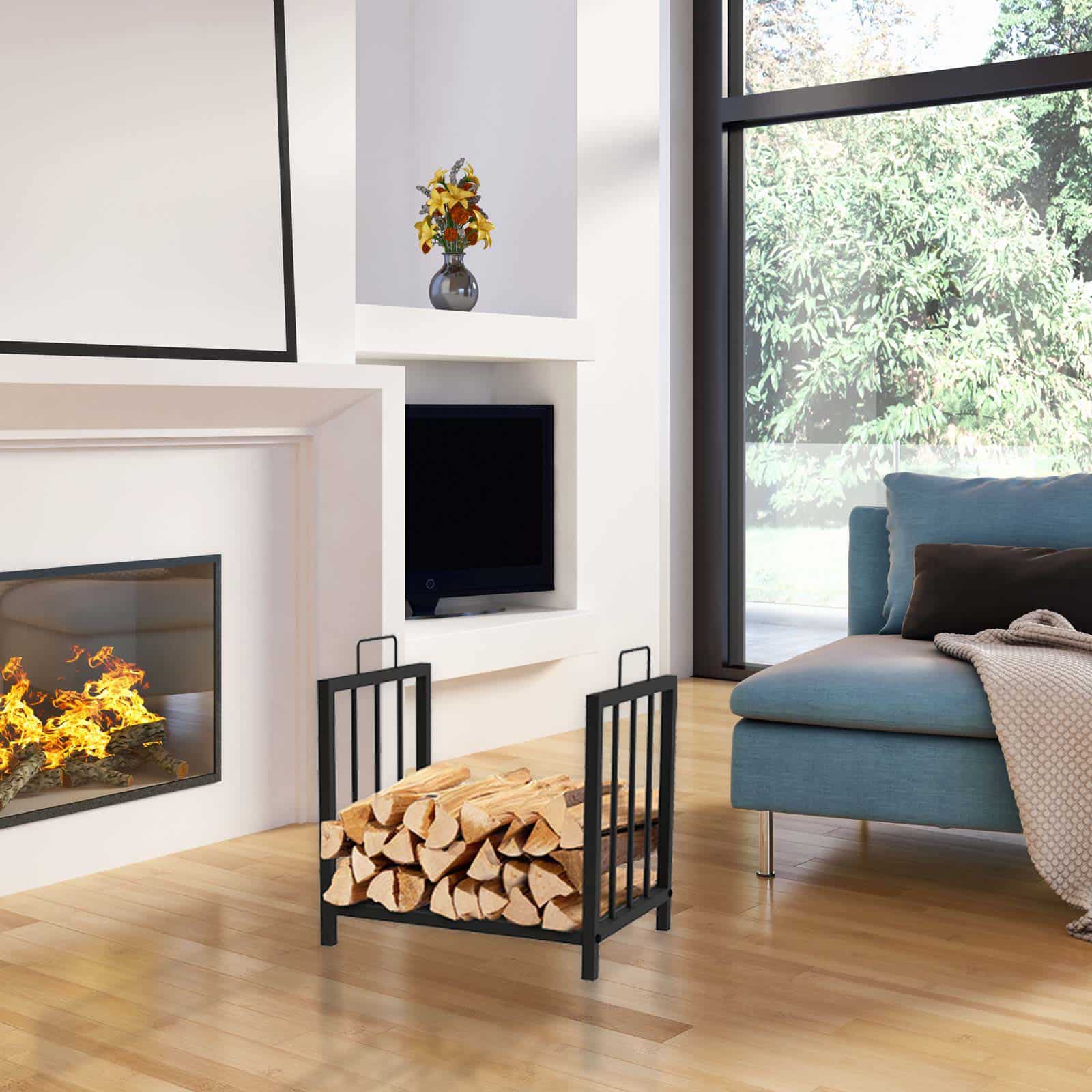 Lenheiro para exterior 43x33x45 KEKAI Handle Leñero exterior 43x33x45 cm KEKAI Handle