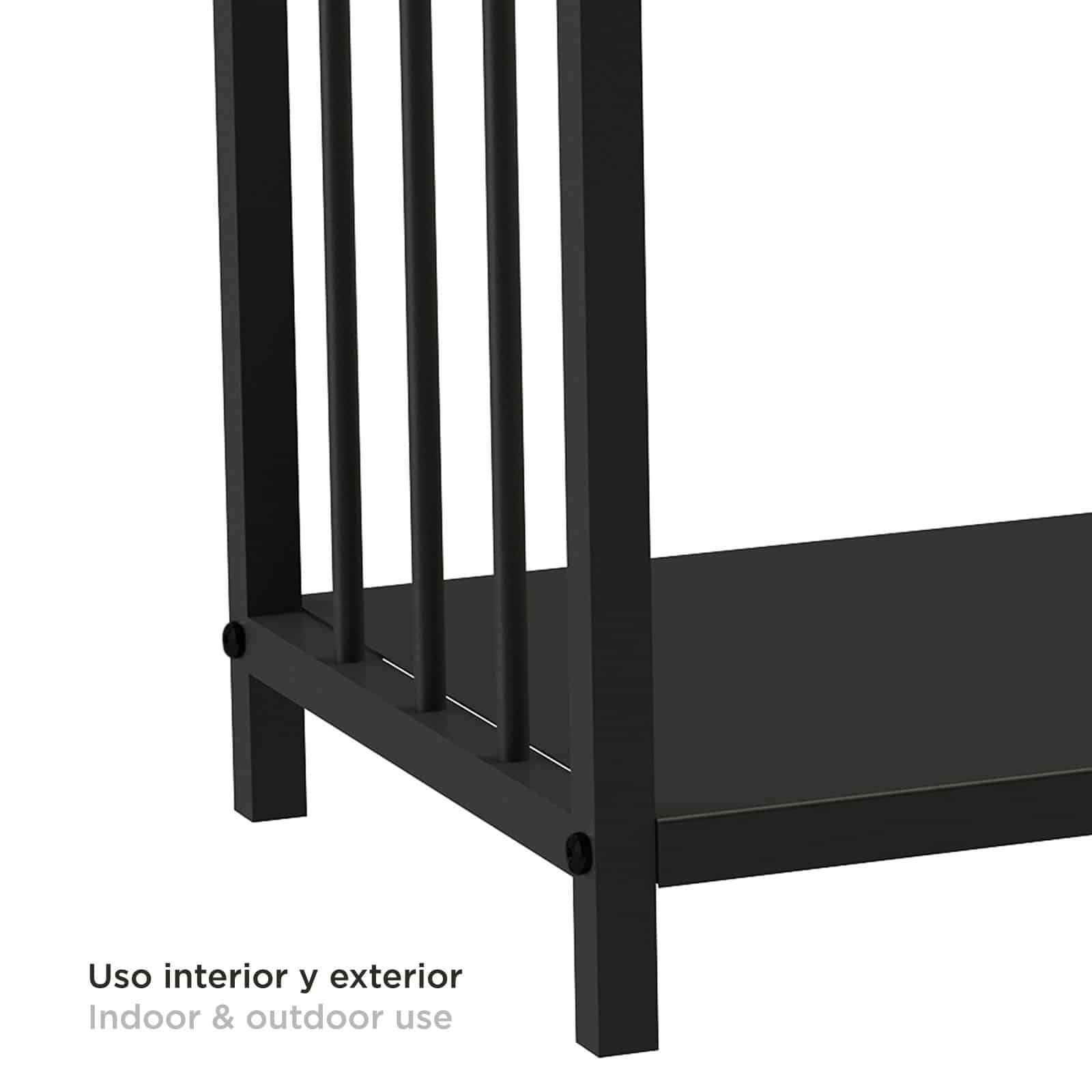 Lenheiro para exterior 43x33x45 KEKAI Handle Leñero exterior 43x33x45 cm KEKAI Handle