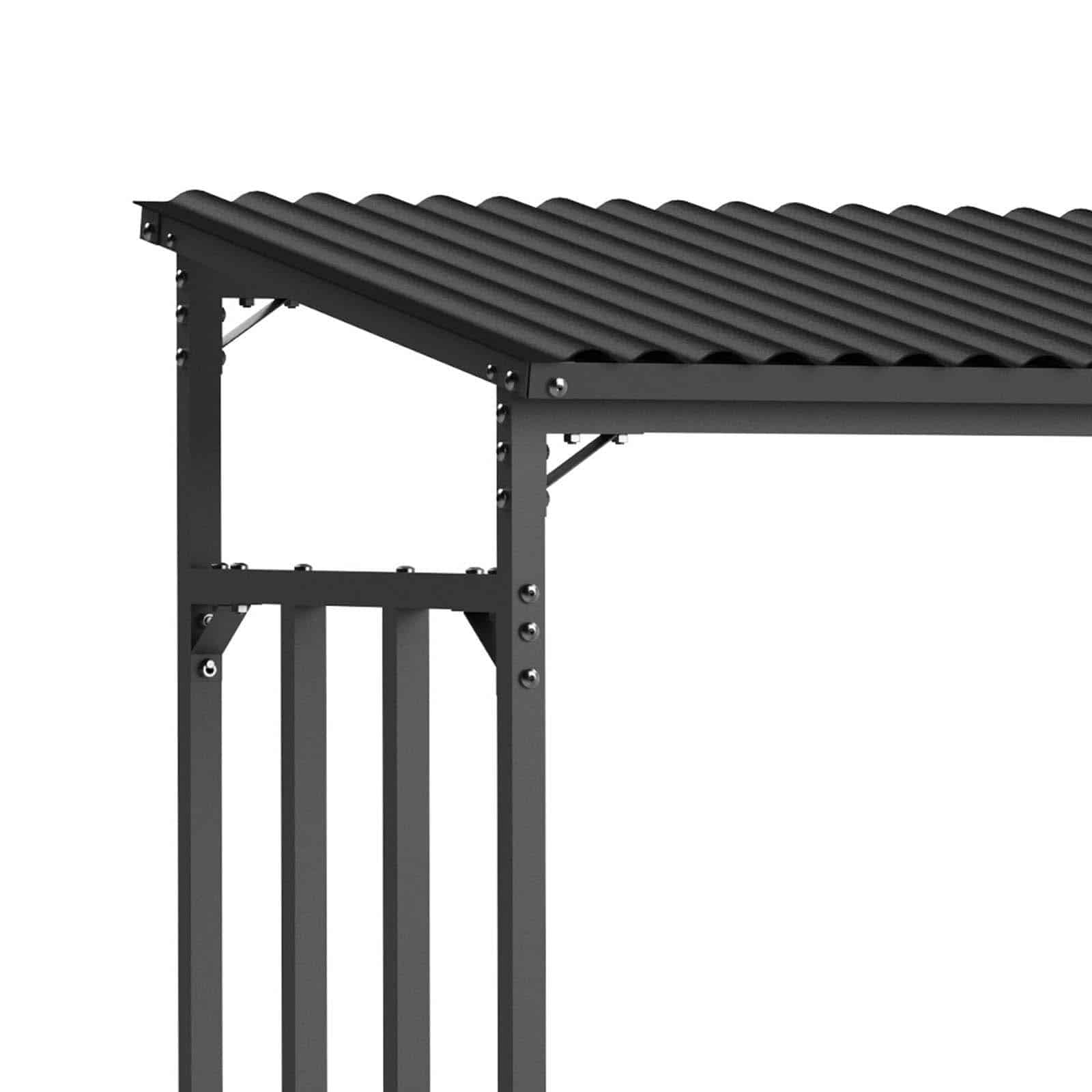 Lenheiro para exterior 143x70x145 cm Wood Shed I Leñero exterior 143x70x145 cm Wood Shed I