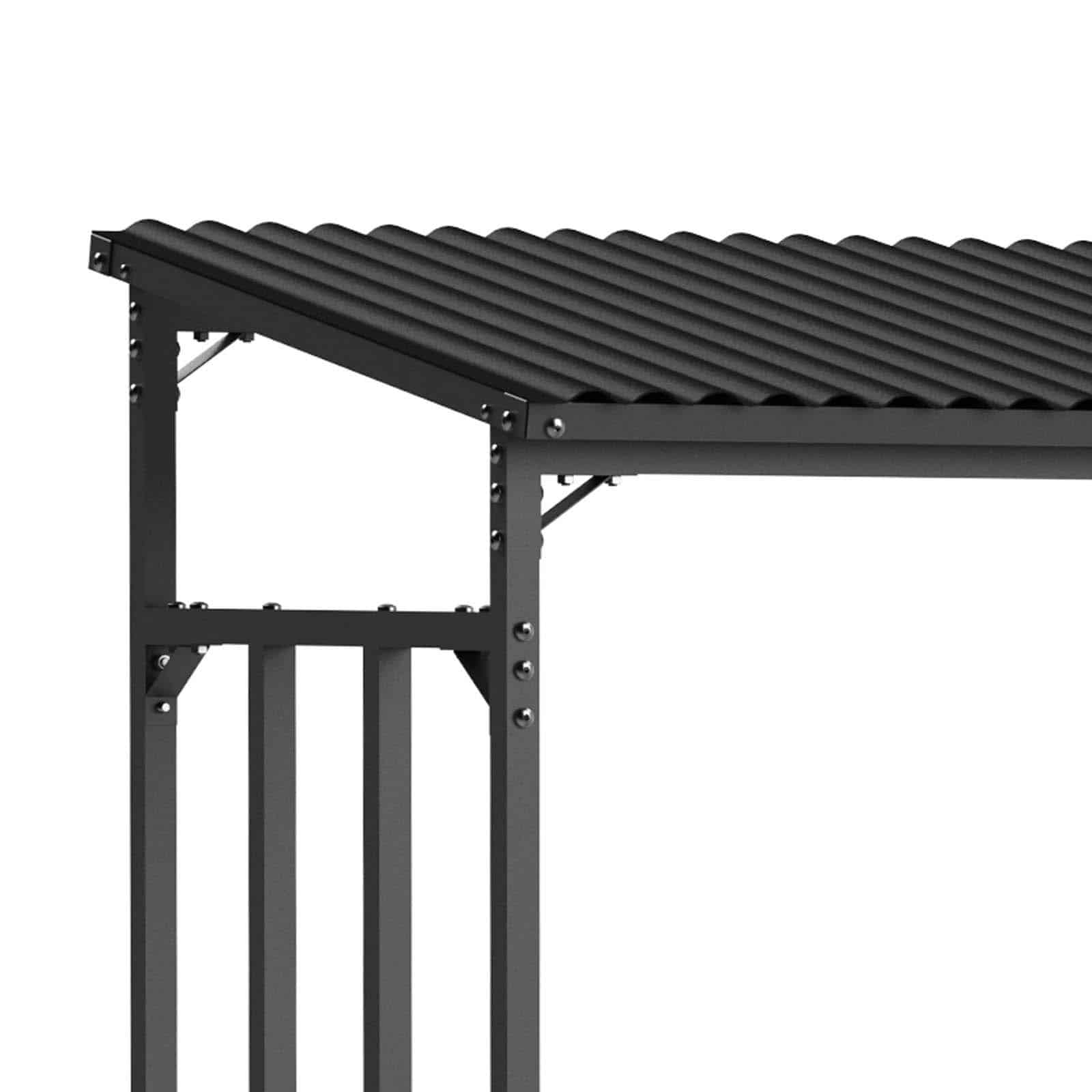 Lenheiro para exterior 185x70x185cm cm Wood Shed III Leñero exterior 185x70x185cm Wood Shed III