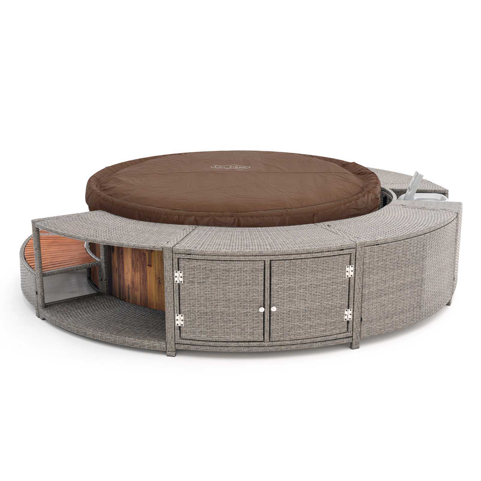 Spa exterior Helsinki com revestimento 279x40x56 cm K2O Full Spa exterior Helsinki con revestimiento 279x40x56 cm K2O Full