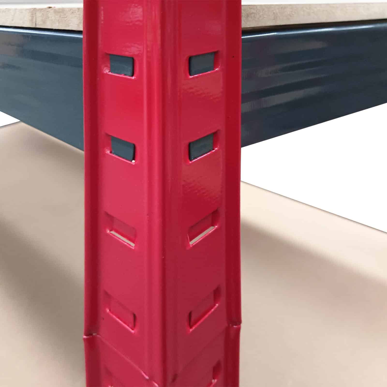 Estantes galvanizadas (2 unid.) 90x40x180 cm CatterHouse Rack Cargo Advance 90 (até 1500 kg) Estanterías galvanizadas (2 uds.) 90x40x180 cm CatterHouse Rack Cargo Advance 90 (hasta 1500 kg)