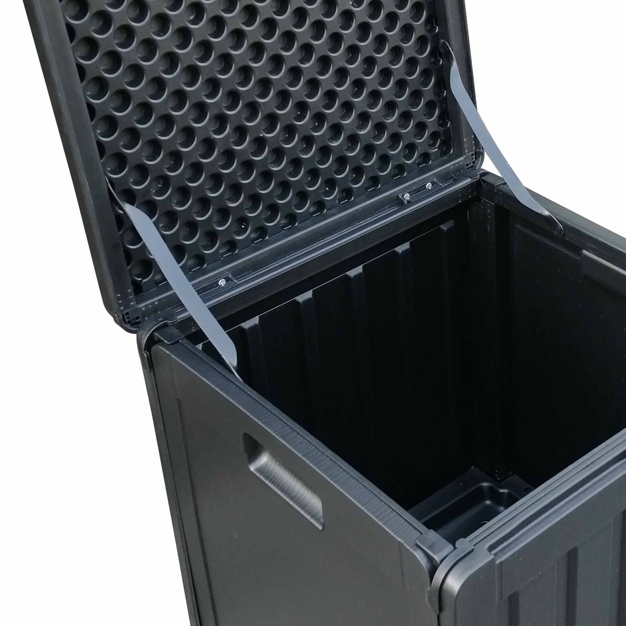 Baú em resina 42,8 x 42,8 x 46,4 cm (76 L) Soften Small preto Baú em resina 42,8 x 42,8 x 46,4 cm (76 L) Soften Small preto - Image 5