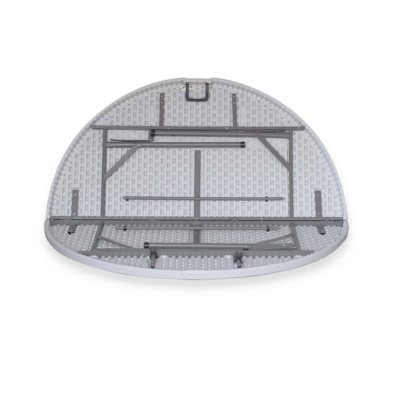 Mesa de piquenique dobrável em resina 122 D x74 cm New Koln Mesa picnic plegable en resina 122 D x74 cm New Koln