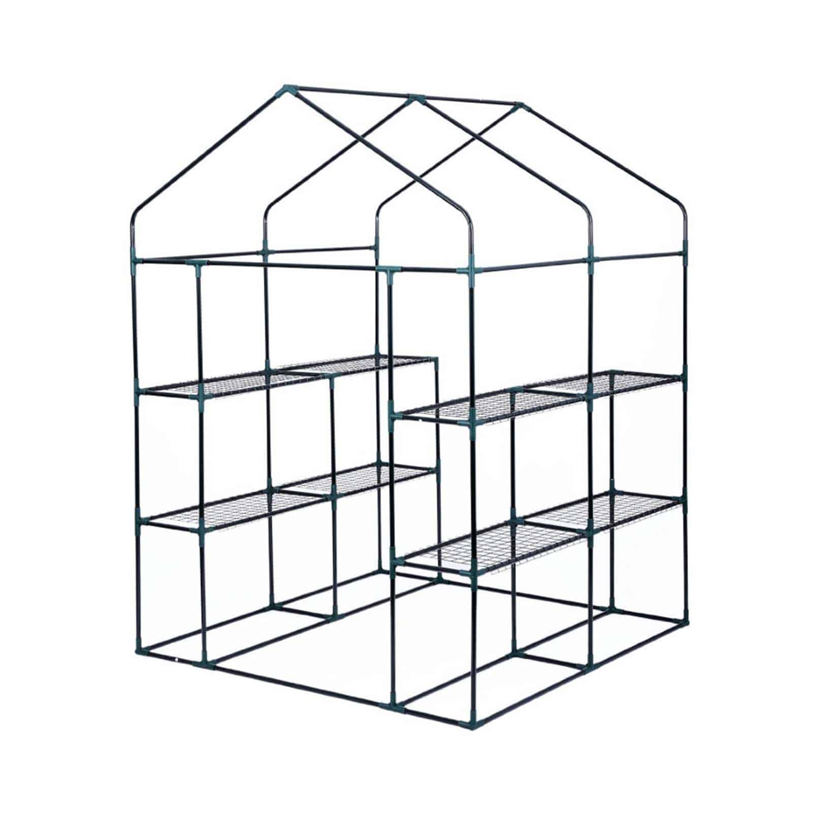 Estufa dupla em PVC/Polietileno 143x143x195 cm Leaf Estufa dupla em PVC/Polietileno 143x143x195 cm Leaf - Image 3