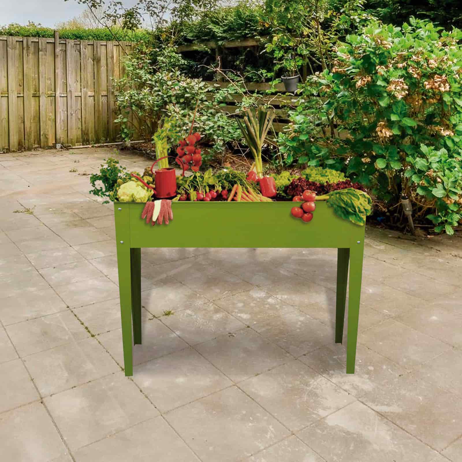 Horta urbana metálica 40x100x80 cm Grove IV Horta urbana metálica 40x100x80 cm Grove IV - Image 2