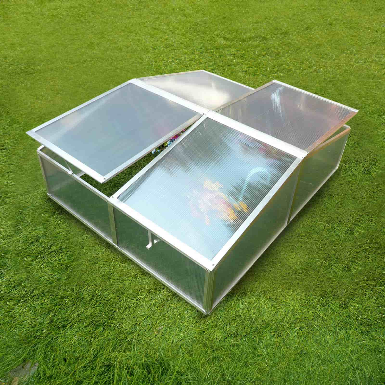 Estufa de policarbonato 108x108x40 cm Jaca II Estufa de policarbonato 108x108x40 cm Jaca II - Image 2