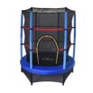 Cama elástica trampolim 140 cm de diâmetro. Com rede de segurança. Outdoor Toys “Happy Jump Blue”