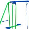 Balanço infantil metal 220x140x182 cm. 1 assento + 1 balancim. Outdoor Toys