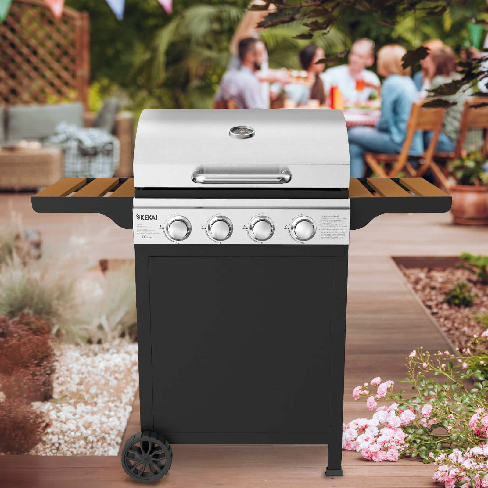 Churrasqueira a Gás Portátil KEKAI Fort Peck Churrasqueira a Gás Portátil KEKAI Fort Peck - Image 3