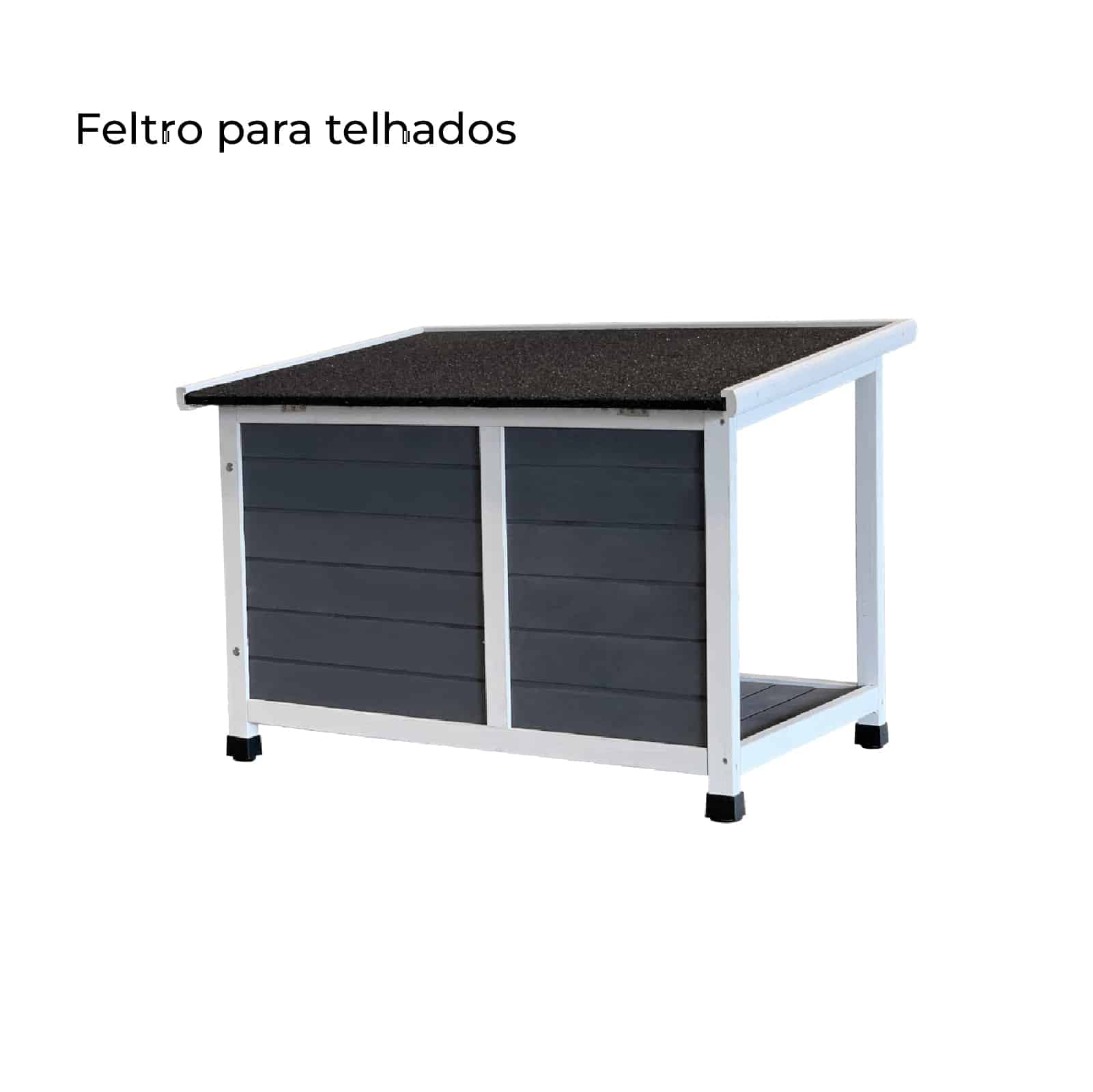 Casota de madeira para cão 85x58x60 cm Dona Casota de madeira para cão 85x58x60 cm Dona - Image 6
