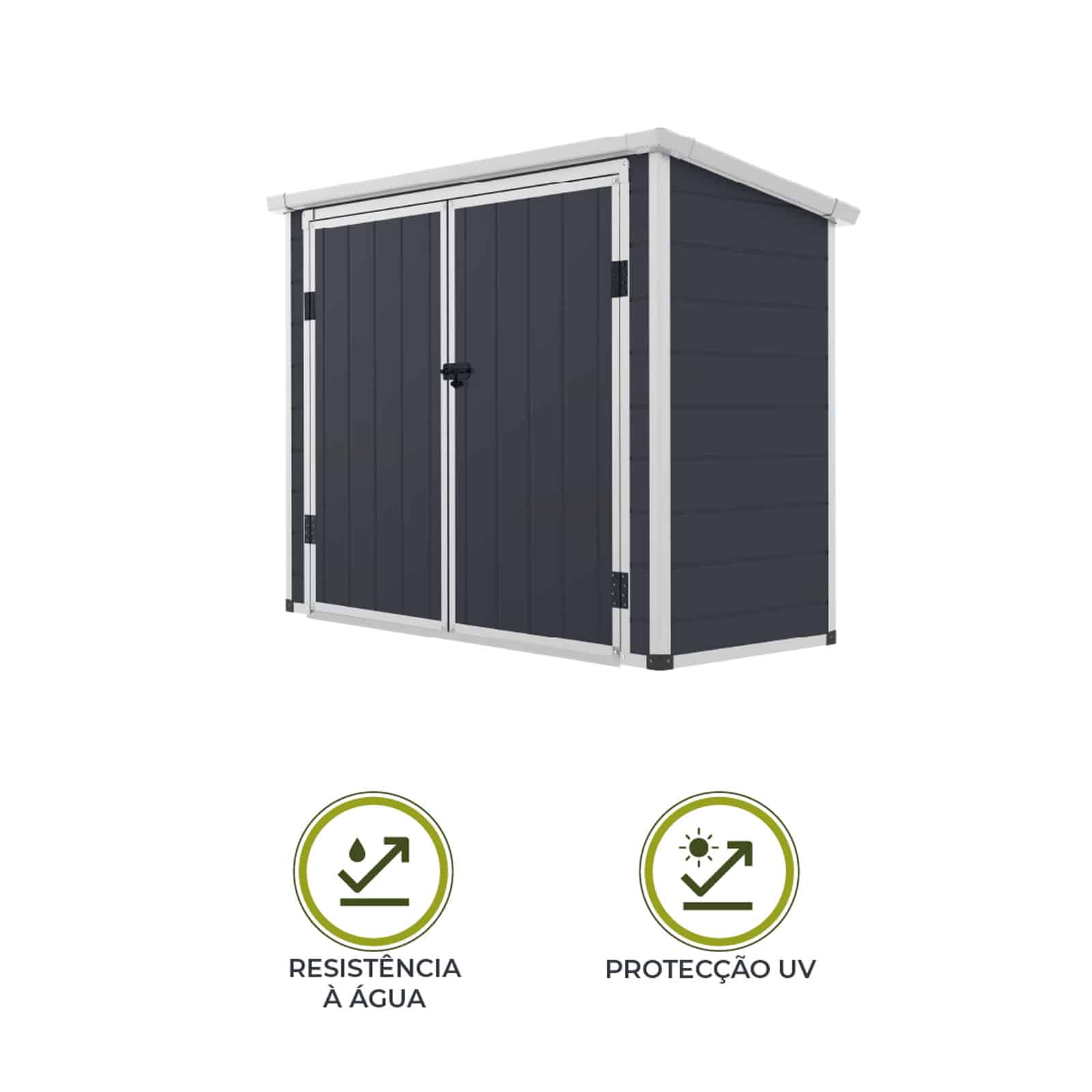 Abrigo cobertor 199x90x149/134 cm (1,80 m2) Noa antracite Abrigo cobertor 199x90x149/134 cm (1,80 m2) Noa antracite - Image 6