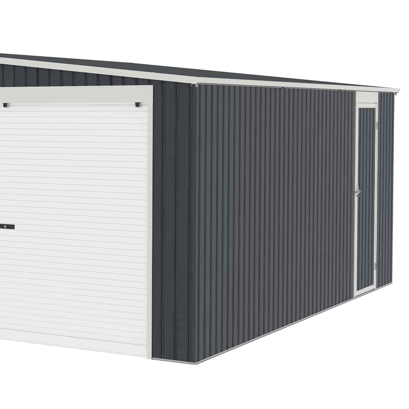 Garagem metálica 5,13 x 6,37 x 2,41m (32,68 m²) Warwick antracite Garagem metálica 5,13 x 6,37 x 2,41m (32,68 m²) Warwick antracite - Image 6