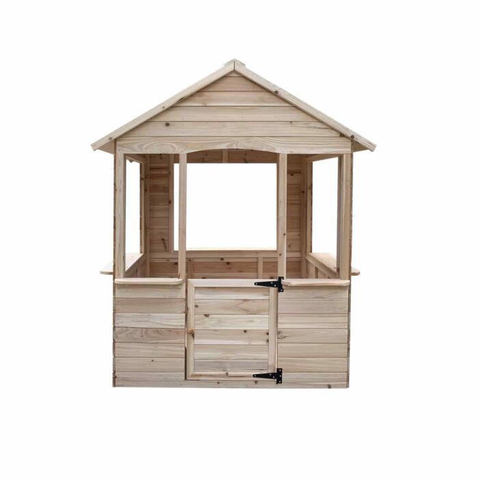 Casa de brincar de madeira 120x108x138 cm (1,2 m²) OUTDOOR TOYS Adele