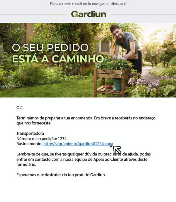 Rastreamento de pedidos