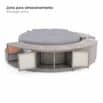 Spa exterior Fiji com revestimento 279x40x56 cm K2O Full