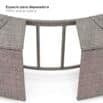 Spa exterior Fiji com revestimento 279x40x56 cm K2O Full