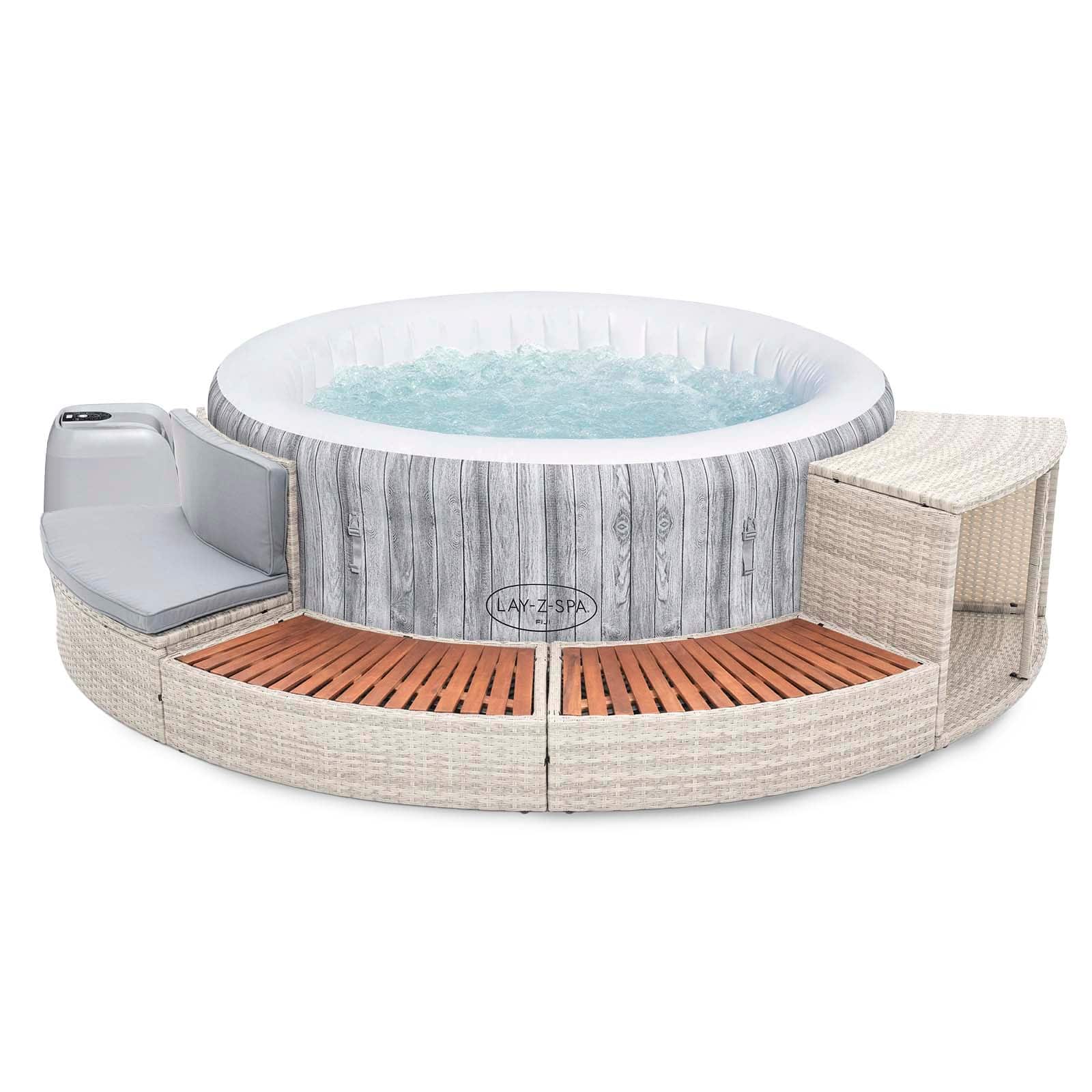 Spa exterior Fiji com revestimento 289x45x56 cm K2O Half Spa exterior Fiji com revestimento 289x45x56 cm K2O Half