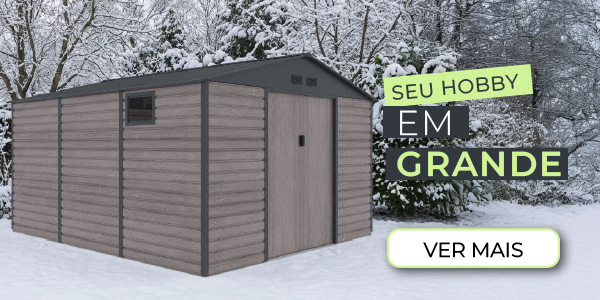 Como montar uma abrigo de madeira no teu jardim