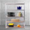 Estante metálico galvanizado 120x40x180 cm Catter House Max Pro (até 875 kg)