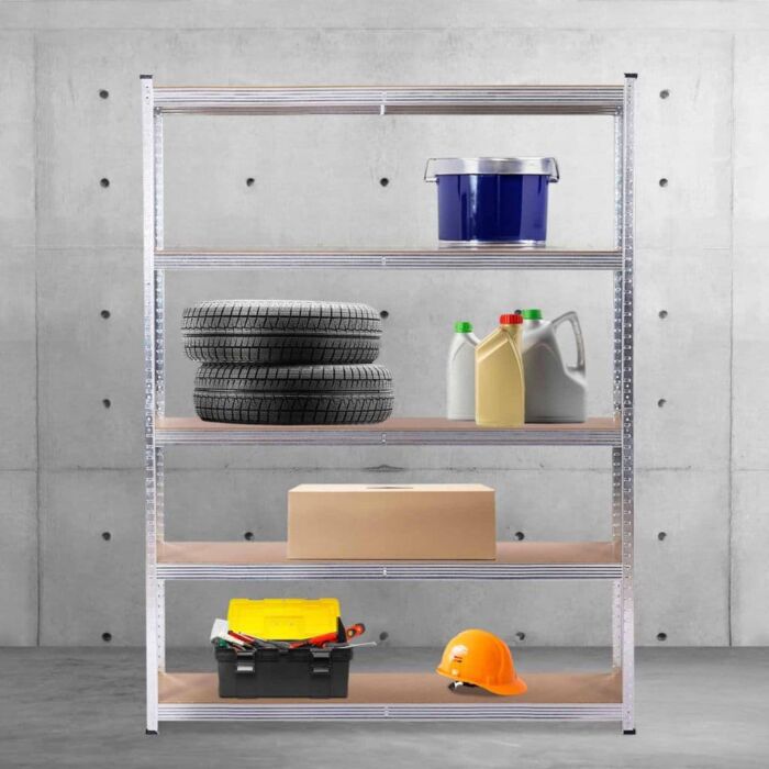 Estante metálico galvanizado 120x40x180 cm Catter House Max Pro (até 875 kg)