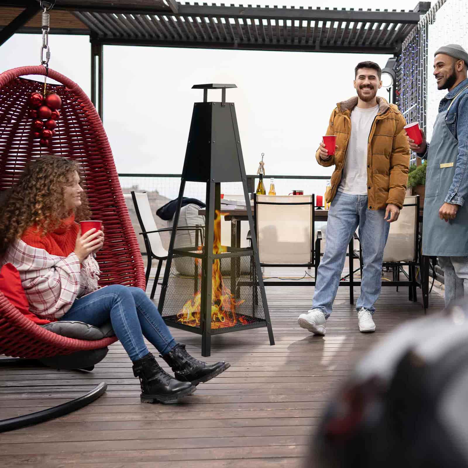 Brasero exterior KEKAI Akita Totem 5 Brasero exterior KEKAI Akita Totem