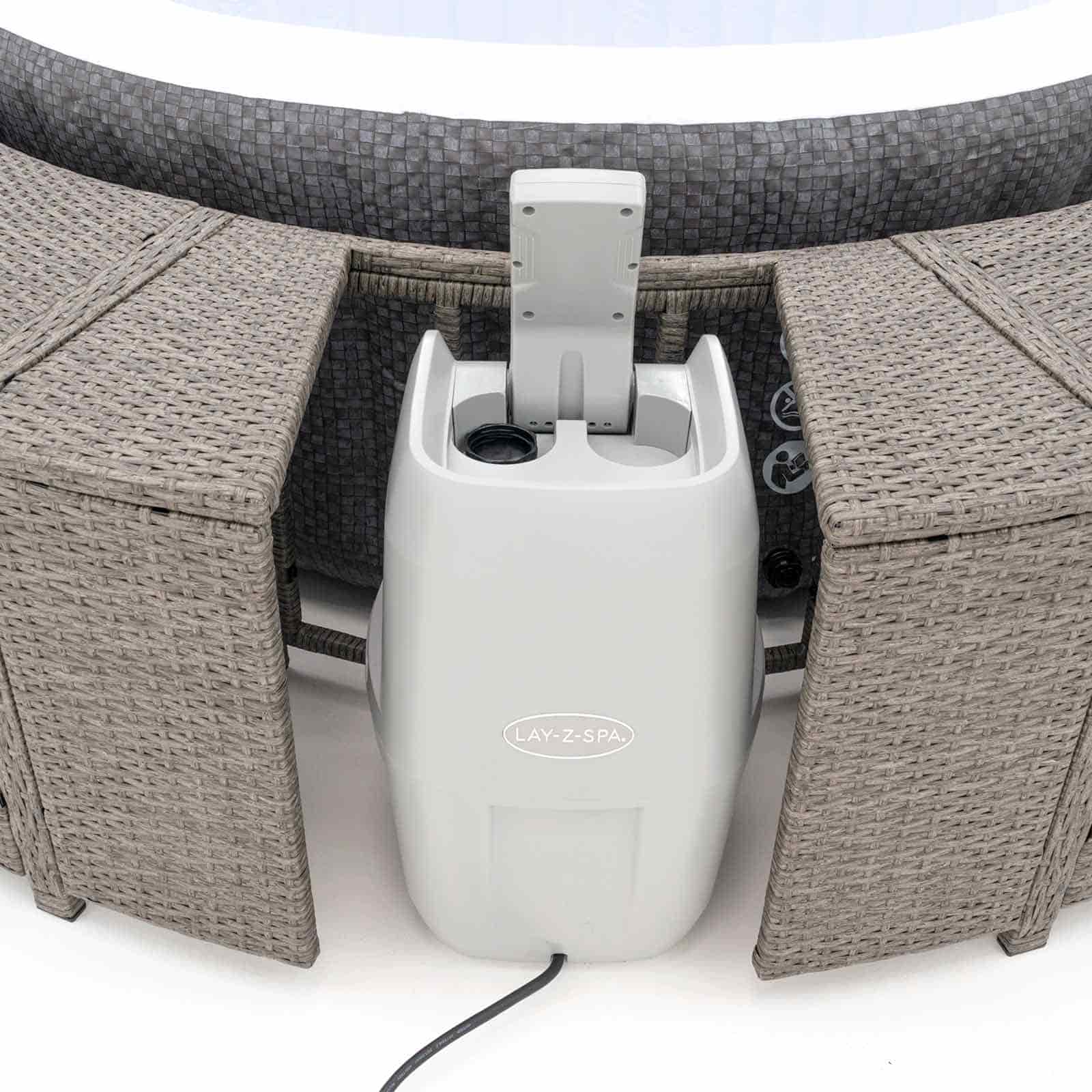 Spa exterior Havana con revestimiento 279x40x56 cm K2O Full 10 Spa exterior Havana con revestimiento 279x40x56 cm K2O Full