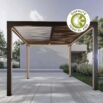 Pérgola de jardín automatizada 3x3m (9 m2) Somerset antracita