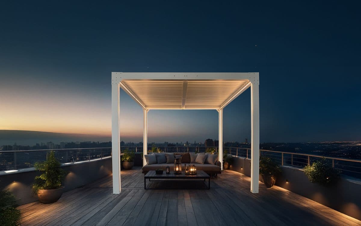 que es una pergola bioclimatica​