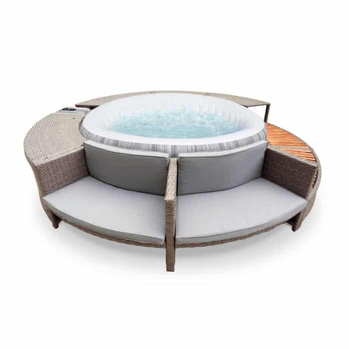 Spa exterior Fiji con recubrimiento 279x40x56 cm K2O Full