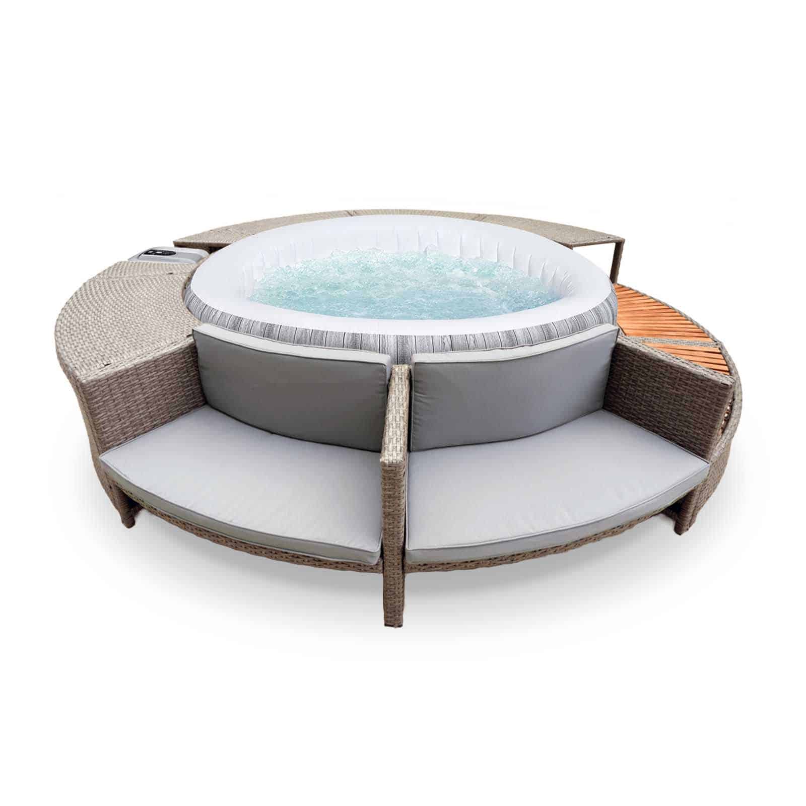 Spa exterior Fiji con recubrimiento 279x40x56 cm K2O Full