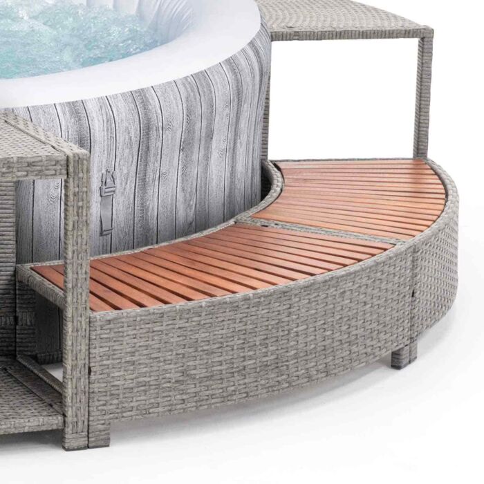 Spa exterior Fiji con recubrimiento 279x40x56 cm K2O Full - Imagen 5