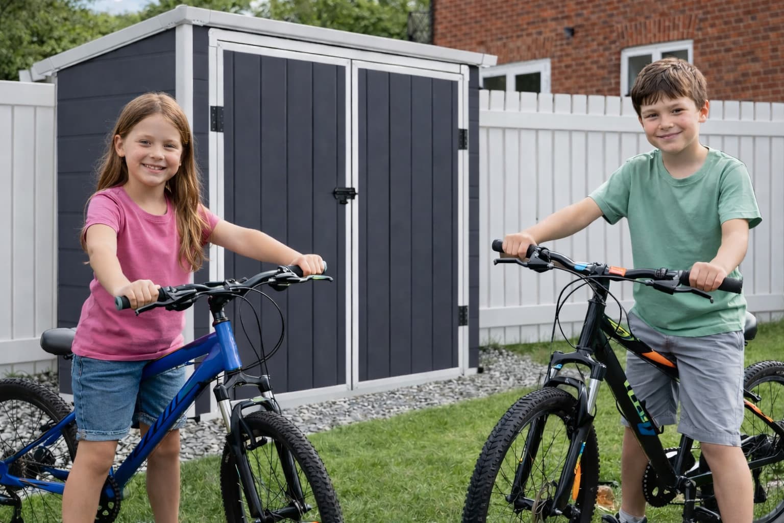 ¿Cómo guardar bicicletas en casa sin perder espacio? 10 cobertizo para bicis